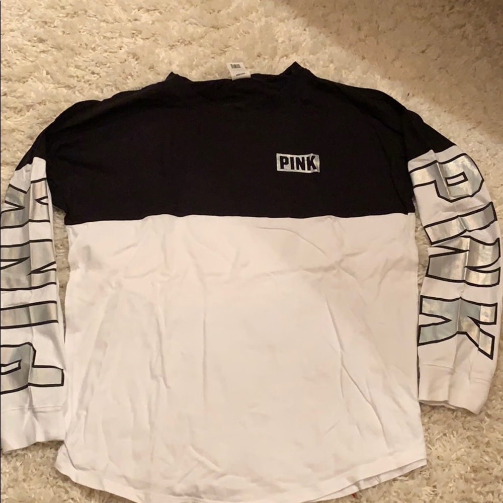 Black and white PINK shirt